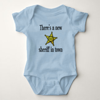 There's a New Sheriff in Town Baby Bodysuit