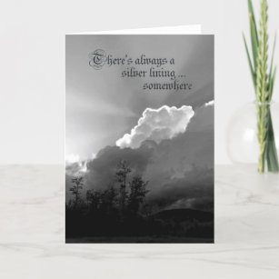 There's a Silver Lining Recovery Greeting Card