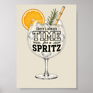 There's Always Time for a Spritz Poster