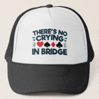 There's No Crying in Bridge Funny  Card Game