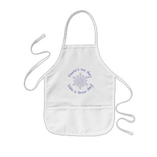 There's No Day Like a Snow Day! Kids Apron