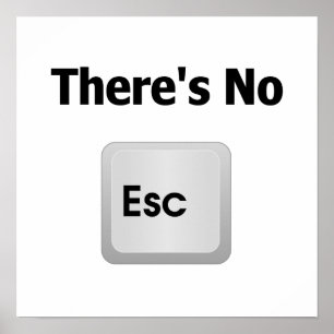 There's No Escape Poster