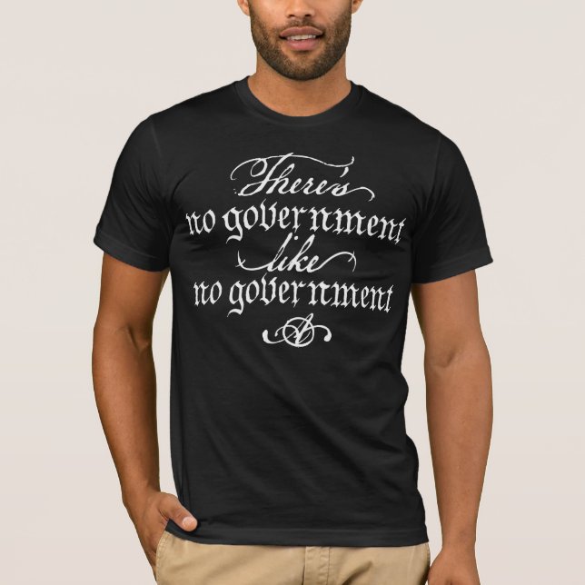 There's No Government Like Shirt (Front)