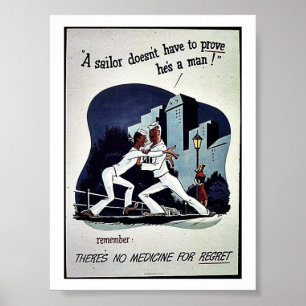 There's No Medicine For Regret Poster