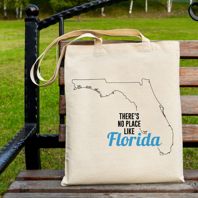 There's No Place Like Florida Tote Bag, Mum Gift (Creator Uploaded)