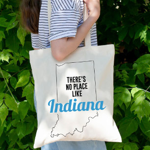 There's No Place Like Indiana, Tote Bag, Mom Gift Bag
