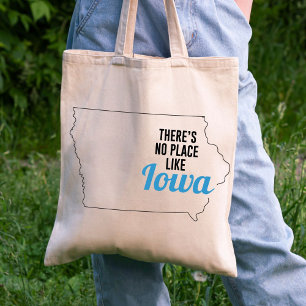 There's No Place Like Iowa, Tote Bag, Mum Gift Bag