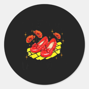 There's No Place Like Las Vegas Classic Round Sticker