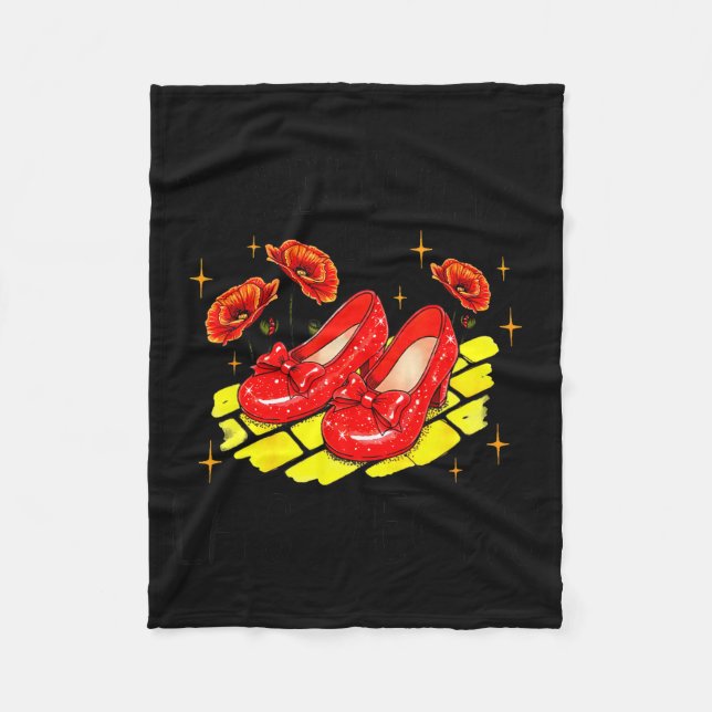 There's No Place Like Las Vegas  Fleece Blanket (Front)