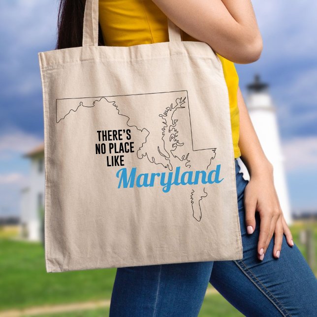 There's No Place Like Maryland, Tote Bag, Mum Gift (Creator Uploaded)