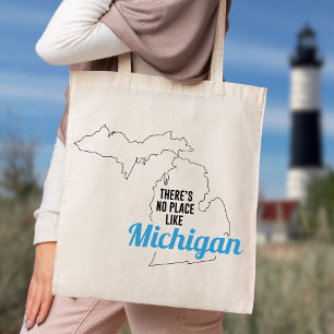 There's No Place Like Michigan, Tote Bag, Mom Gift Bag