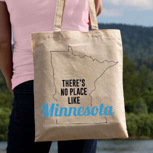 There's No Place Like Minnesota Tote Bag, Mum Gift