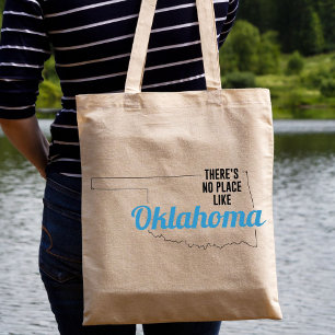 There's No Place Like Oklahoma Tote Bag, Mum Gift Bag
