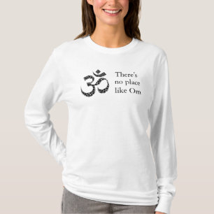"There's no place like Om" Basic Long Sleeve T-Shirt