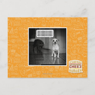 There's nothing to be scared of postcard