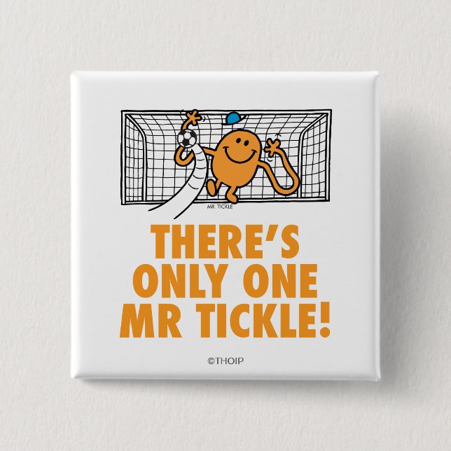 There's Only One! 15 Cm Square Badge (Front)