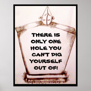 THERE'S ONLY ONE THING YOU CAN'T DO  POSTER
