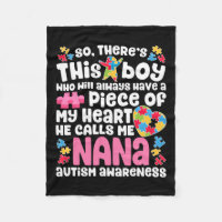 There's This Boy He Calls Me Nana Autism Awareness