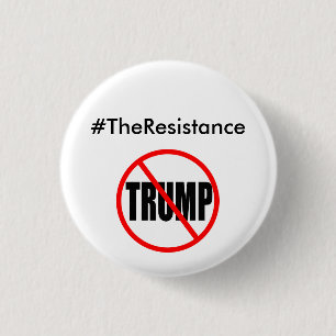 #TheResistance 3 Cm Round Badge