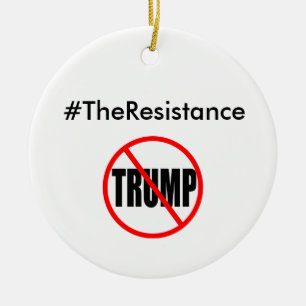 #TheResistance Ceramic Tree Decoration