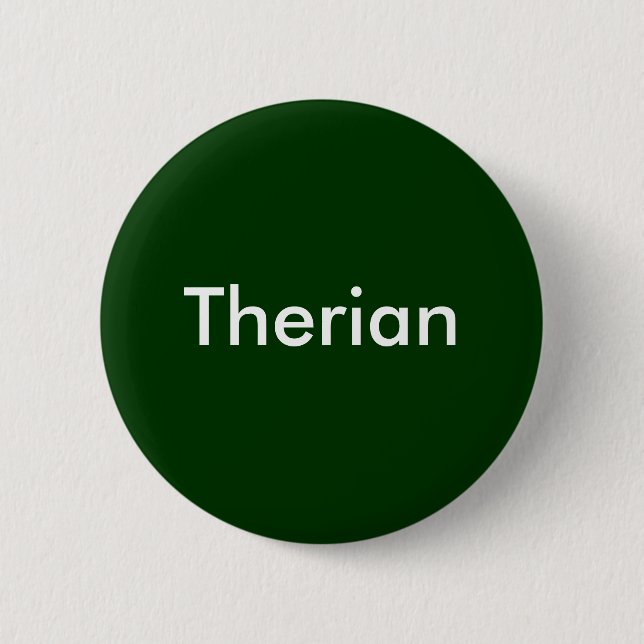Therian 6 Cm Round Badge (Front)