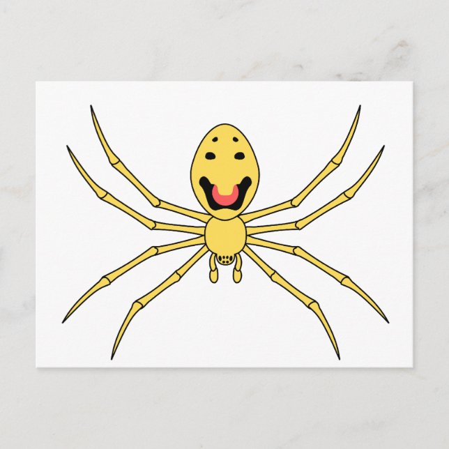 Theridion grallator AKA Happy Face Spider Postcard (Front)
