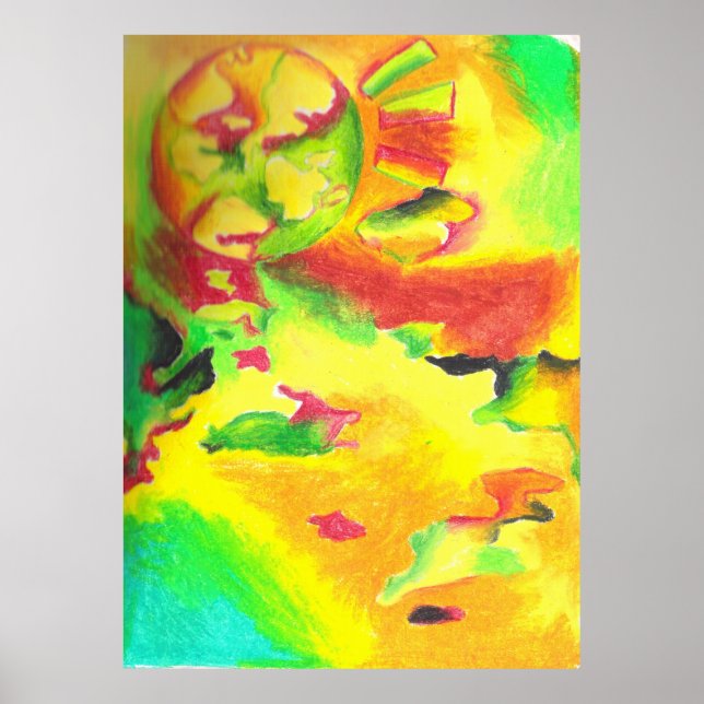 Thermal Abstract by AnyaC Poster (Front)