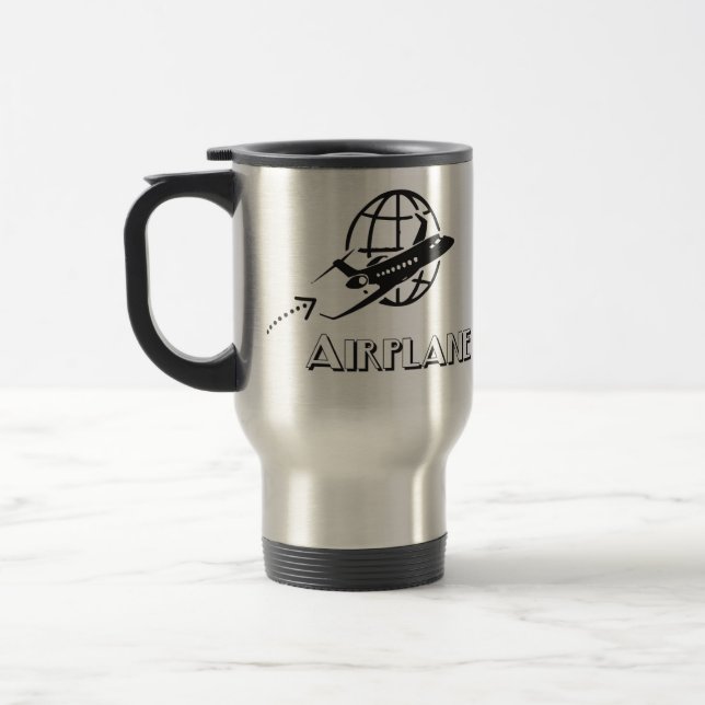 Thermal mug Pilot of airplane (Left)