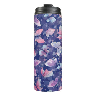 Thermal Tumbler butterfly pattern