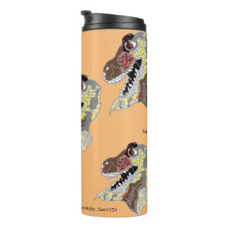 Thermal Tumbler : Dinosaurs Open Mouths