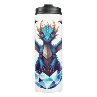 Thermal Tumbler Dragon hatchling emerging from cry