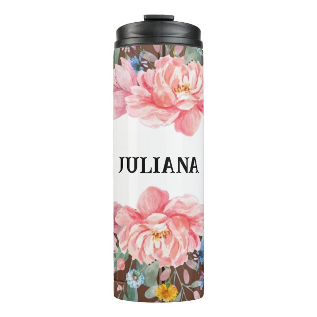Thermal Tumbler Floral (Front)