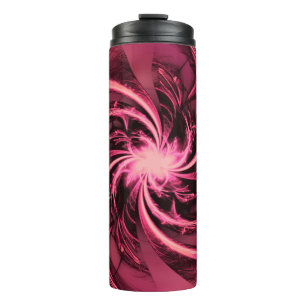 Thermal Tumbler Fractal Twisted Purple & Plum