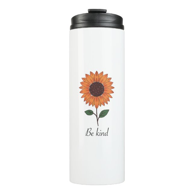 Thermal Tumbler from “kindness bloom” collection  (Front)