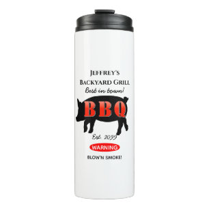 Thermal Tumbler Mug For Him Backyard Grilling BBQ