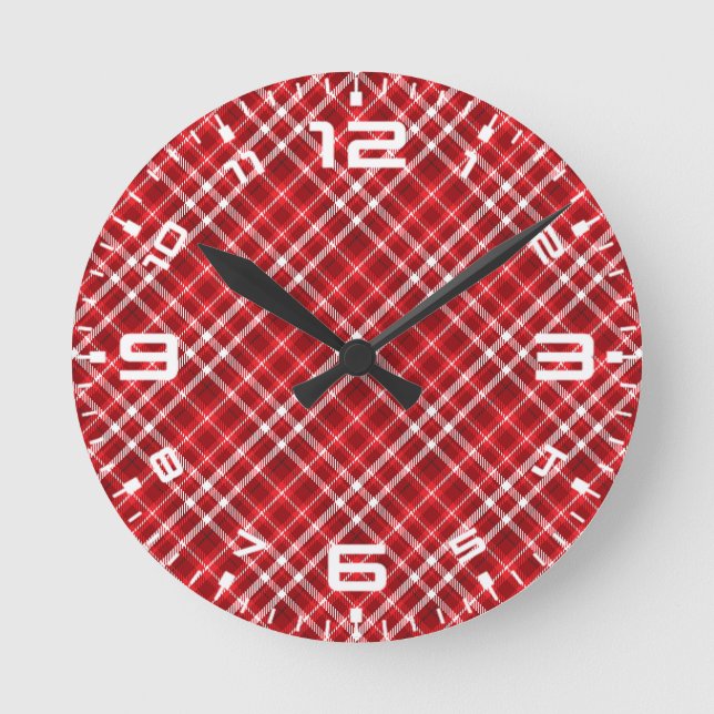 Thermal Tumbler Round Clock (Front)