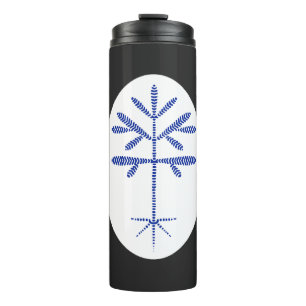 Thermal Tumbler with Blue Sapling