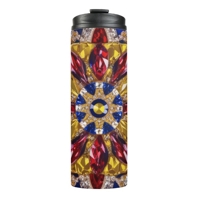 Thermal Tumbler with Colombian Colours (Front)