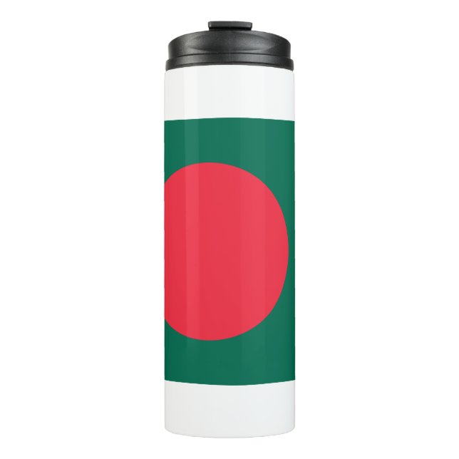 Thermal Tumbler with flag of Bangladesh (Front)
