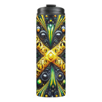 Thermal Tumbler with Jamaican Colours