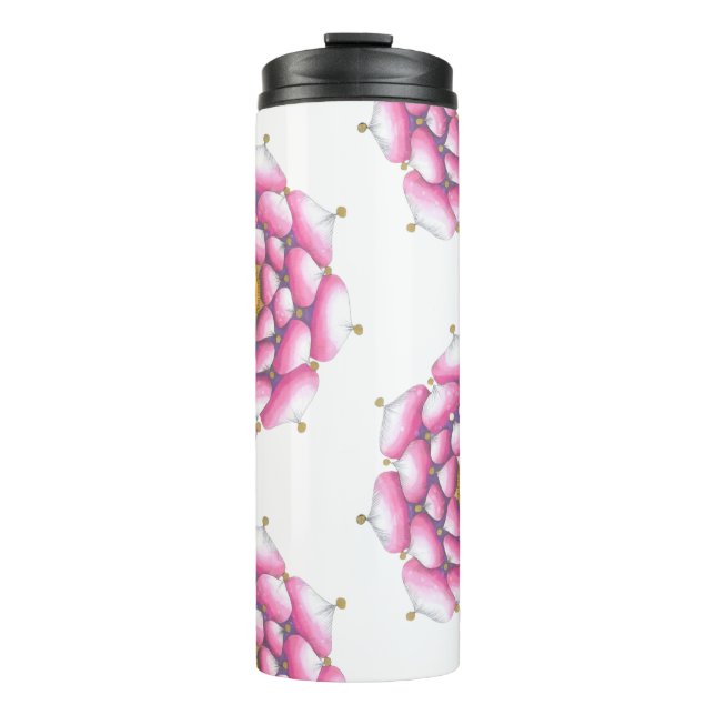 Thermal Tumbler with Mandala Design (Front)