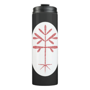 Thermal Tumbler with Red Sapling