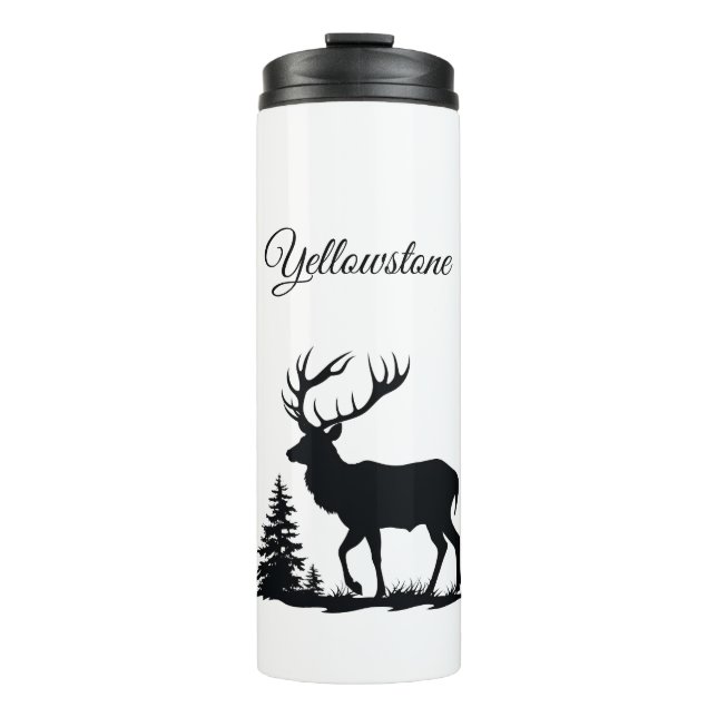 Thermal Tumbler-Yellowstone Elk Tumbler (Front)