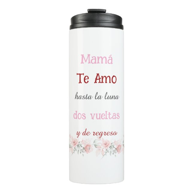 Thermal Tumblers Mum's  Spanish (Front)