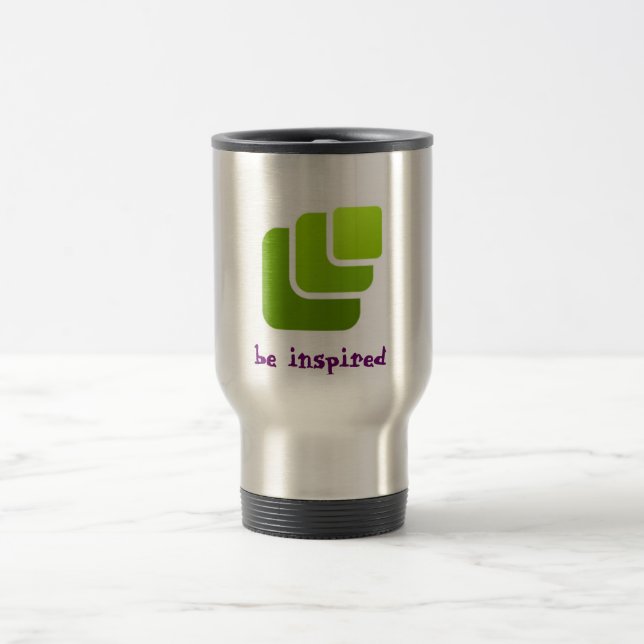 thermo cup with inspirational qoute (Center)