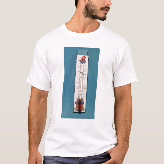 Thermometer surmounted with a phrygian bonnet T-Shirt (Front)