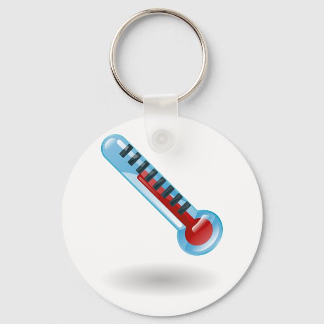 Thermometer Temperature Key Ring (Front)