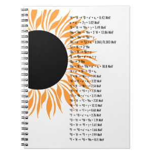 Thermonuclear Sun Spiral Notebook