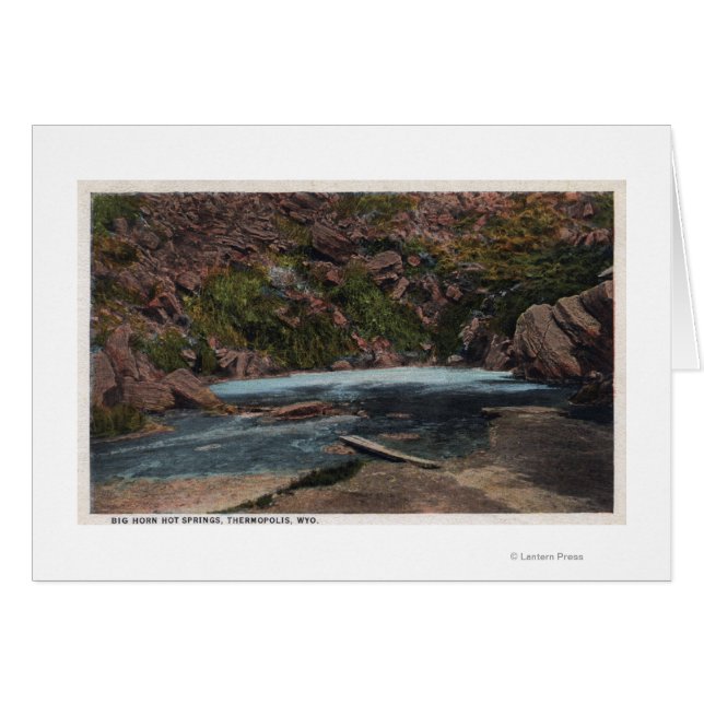 Thermopolis, WY - Big Horn Hot Springs View (Front Horizontal)