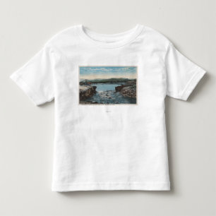 Thermopolis, WY - View of Bridge over Big Horn Toddler T-Shirt